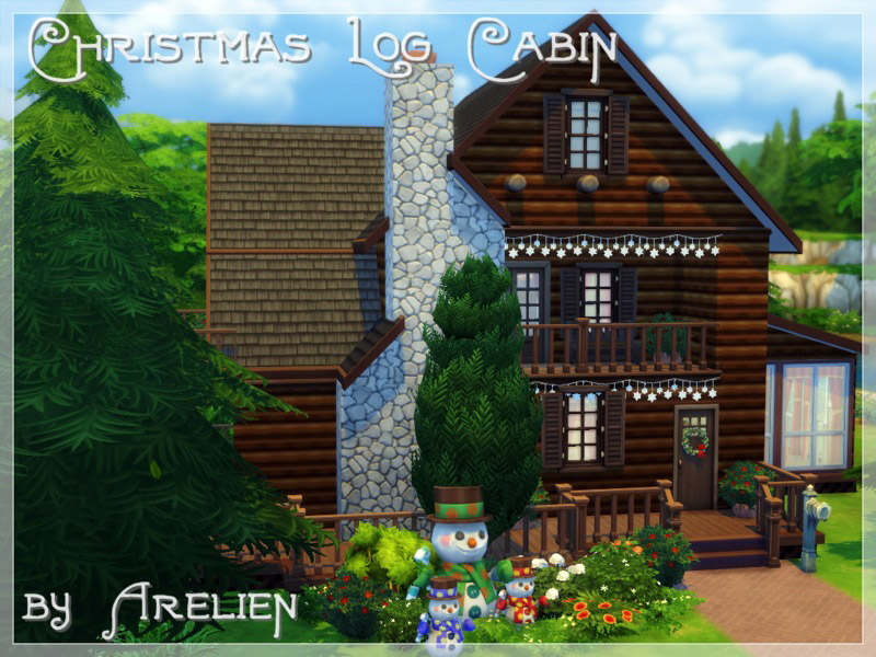 Christmas Log Cabin