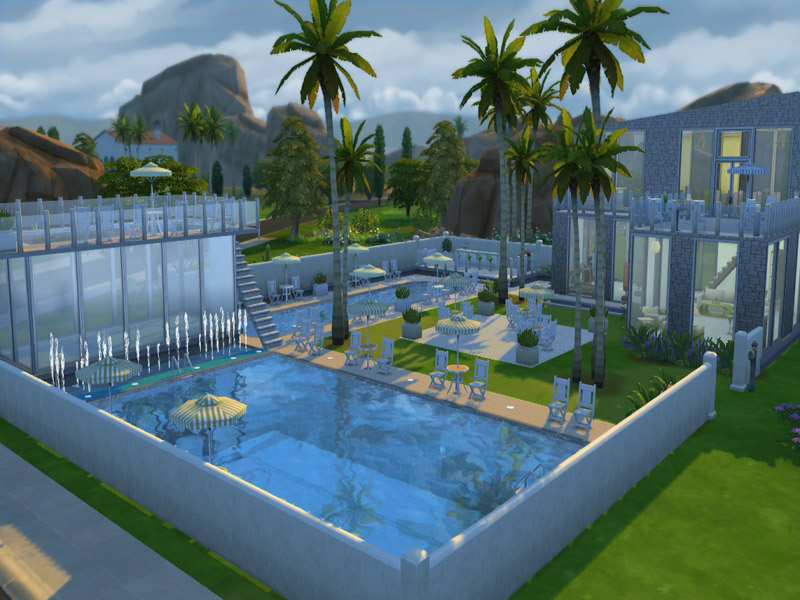 Blue Summer – Swimming pool park