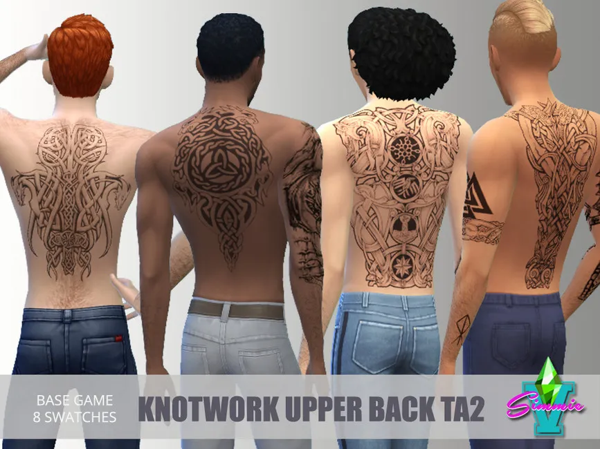 Knotwork Upper Back Ta2